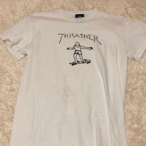 White thrasher shirt
